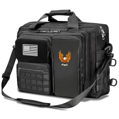 Tactical Laptop Bag for Men, 15.6/18.5 Inch Tactical Messenger Bag, Multipurpose Bag for Travel, Business - size: Medium
