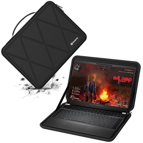 Smatree Hard EVA Protective Sleeve Case Compatible for 16 inch DELL Alienware X16 R2 Gaming Laptop (X8323) - color: X Series-Black, size: For 16 inch DELL Alienware X16 R2(X8323)