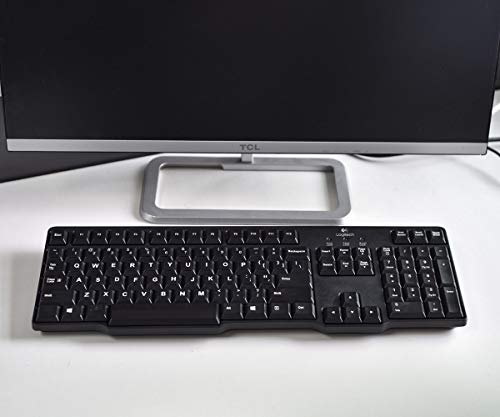 2PCS English Keyboard Letters Replacement Stickers, Large Print Bold White Font on Black Background US Keyboard Letter Stickers for Laptop Desktop Computer Keyboard Alphabet Stickers - color: English Large Print