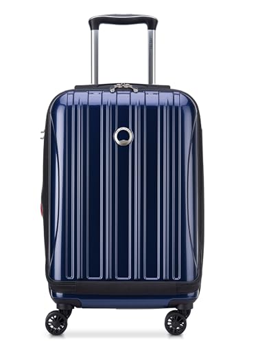 DELSEY PARIS Helium Aero Hardside Expandable Luggage with Spinner Wheels, Blue Cobalt, Carry-On 19 Inch - color: Blue Cobalt, size: Carry-On 19 Inch