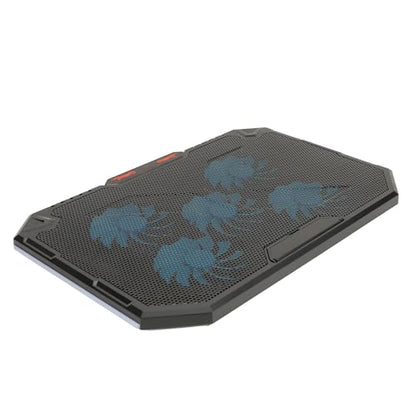 Laptop Cooling Pad, RGB Lighting, Iron, 7 Heights, Adjustable Angles, Laptop Cooling Pad, Prevent Overheating