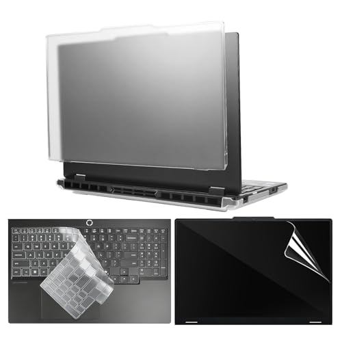 Laptop Case Set for 2025 Legion Pro 5i/5 Gen 10 16" Scratch-Resistant & Drop-Resistant Hard Shell Frosted Transparent Protective Cover