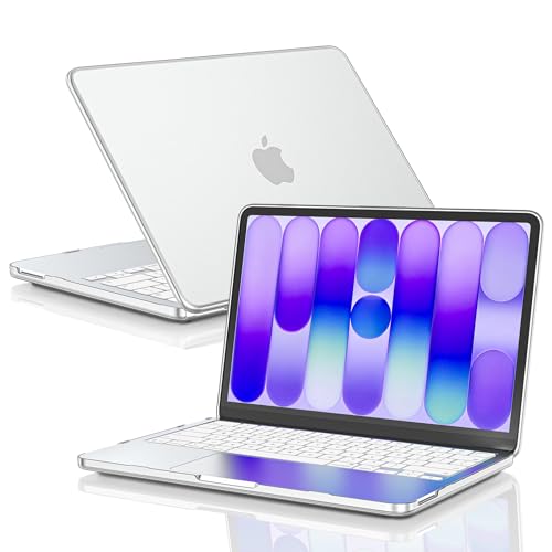 EooCoo for MacBook Neo Case 13 inch 2026 Model A3404, 100% Match Official Color, Anti-Fingerprint & Scratch Sturdy Protective Hard Shell Cover Laptop Accessories, Matte Clear - color: Matte Clear