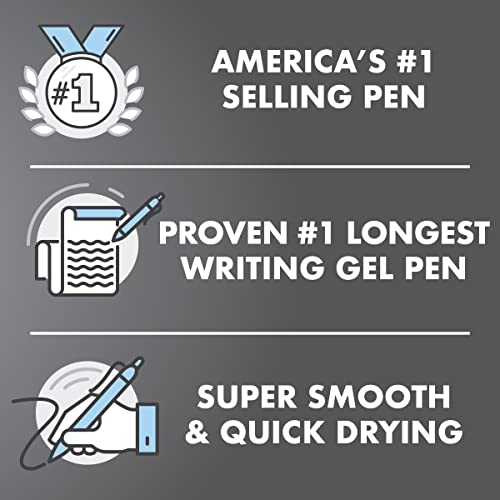 Pilot G2 Pen Stylus, Premium Refillable and Retractable Rolling Ball Gel Pens, Fine Point, Gray Barrel, 0.7 mm, Black Ink Pens, Pack of 2