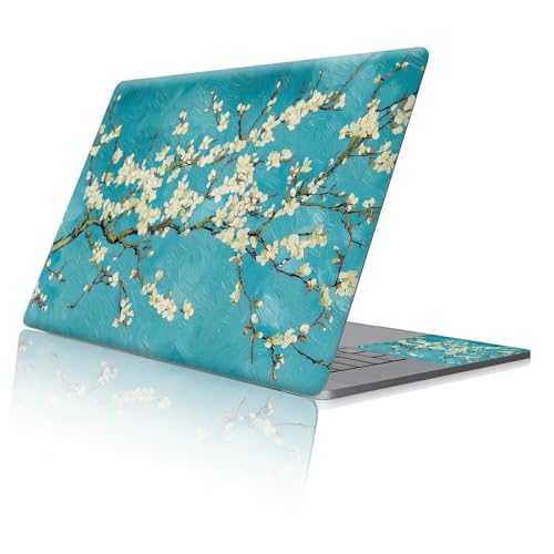 Reusable Universal Laptop Skin Sticker, Cut to Fit for 11.6–15.6 Inch Laptops, Waterproof Protective Film, No-Residue - Spring Blossom Branches - color: Spring Blossom Branches