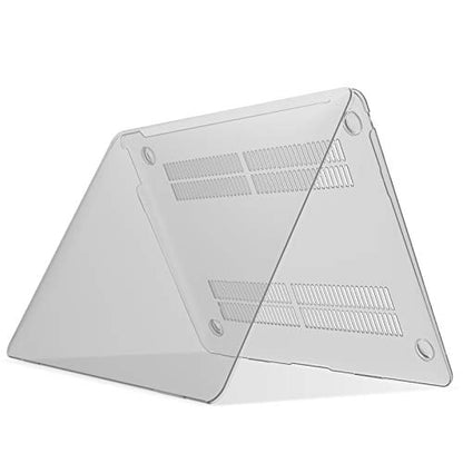 IBENZER Compatible with 2022 2021 2020 MacBook Air 13 inch case M1 A2337 A2179 A1932, Plastic Hard Shell Case for Mac Air 13 Retina Display with Touch ID, Frost Clear, MMA-T13CL - color: Frost Clear