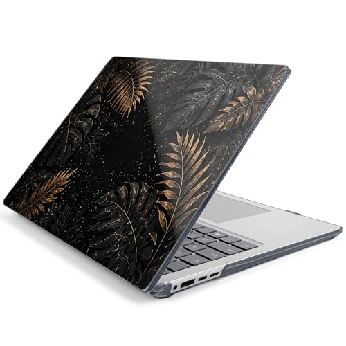 Batianda Luxury Tropic Leaf Case for Microsoft Surface Laptop 15 inch | Fits Surface Laptop for Business 8th Edition 2026 & Surface Laptop 7 15" 2024, 4-in-1 Bundle, Slim Hard Shell, Precision Fit - color: Luxury Tropic Leaf