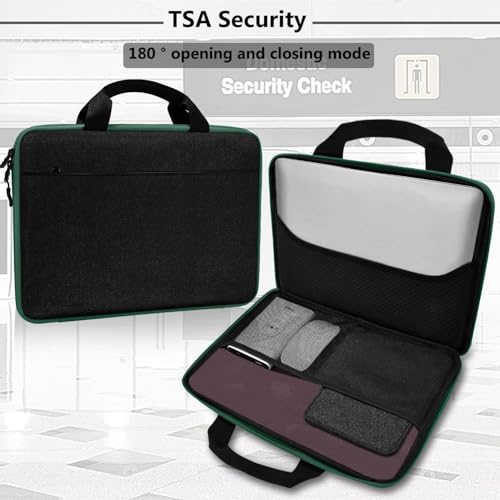Hseok Laptop Sleeve 13-14 Inch Case Briefcase Compatible with MacBook Neo Pro 14 M5/M4/M3/M2/M1, All Models 13.3 Mac Air/Pro, XPS 13 14, Most Popular 13"-14" Notebooks,BK01GR01 - color: BK01GR01, size: 13"-14"