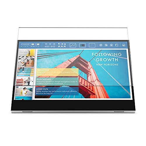 Tempered Glass Screen Protector Film, compatible with HP E14 G4 FHD 14" （Active Area Cover Only） Protective Protectors Guard new version