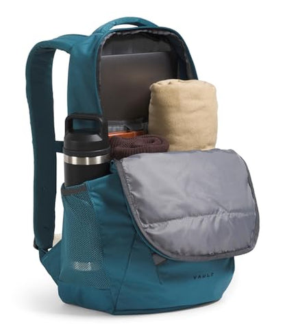 The North Face Vault Everyday Laptop Backpack, Space/TNF Black, One Size | Commuter Travel Bag, Water-Repellent Finish, Spacious Compartment - color: Space/Tnf Black
