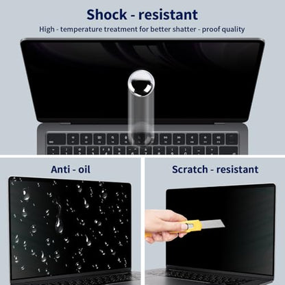 Magnetic Privacy Screen Compatible with 2019 MacBook Pro 16 Inch Screen Protector (A2141), Removable Anti Blue Light Glare & Anti Scratch Computer Privacy Shield for Mac Pro 16.1" - size: MacBook Pro 16.1 Inch (2019)