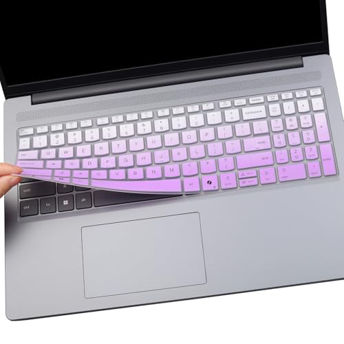 Keyboard Skin for 2025 Lenovo IdeaPad Slim 5 5i 16AHP10 16AKP10 16IRH10R 16'', IdeaPad Slim 3 3i 3X 16 15" 16ARP10 16IRH10 15AHP10 15IRU10 15Q8X10 15IRH10-OPurple - color: OPurple