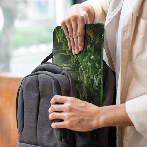 14 inch Laptop Sleeve with Handle Shockproof Laptop Bag Waterproof Computer Cover Bag Tropical Rainforest Briefcase