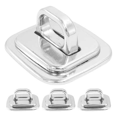 4pcs Zinc Alloy Laptop Cable Lock Anchor with Stable Base Design and Anti-Theft Feature for Office and Study Use, Compatible with Multiple Notebook Models