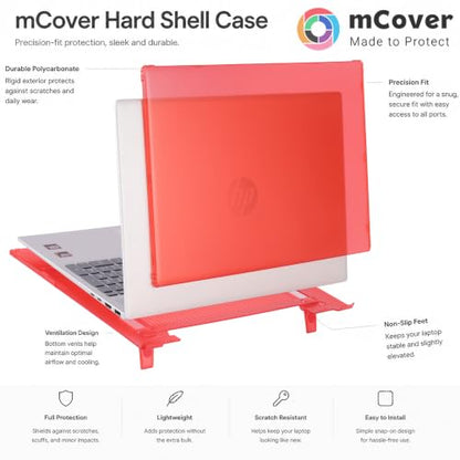 mCover Case ONLY Compatible for 16” 2024+ HP OmniBook 5 16-AF / 16-AG / 16-BAxxxx / 16-BCxxxx and Pavilion 16-AF / 16-AG0000 Series Windows AI Notebook PC (NOT Fitting Other HP Models)- Green - color: Green