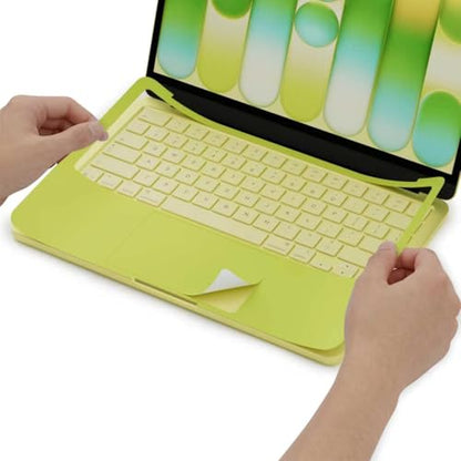 Palm Rest Cover for 2026 MacBook Neo Vinyl Skin with Trackpad Protector | Protect Laptop, Vinyl Decal, Residue-Free Sticker, Removable (Yellowgreen) - color: Yellowgreen