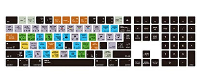 HRH Lightroom Shortcut Hotkey Silicone Keyboard Cover Keypad Skin for Magic Keyboard with Numeric Keypad A1843 MQ052LL/A Released in 2017/2018(US/EU Layout) - color: Hotkey-Lightroom