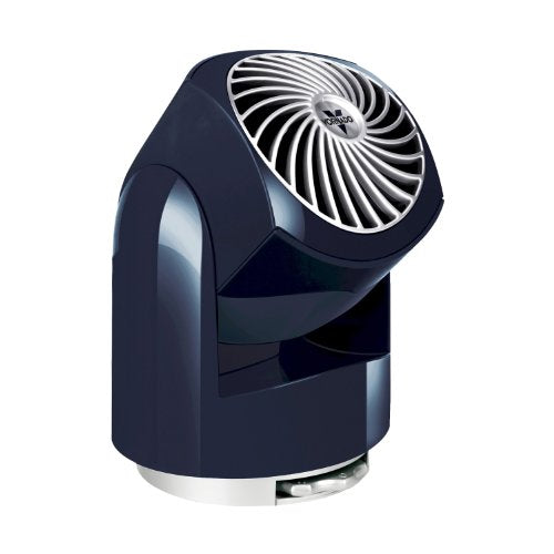 Vornado Flippi V6 Compact Air Circulator Fan, Quiet Portable Travel Fan for Desk or Bedroom, Adjustable Head, 2 Speeds, Midnight - color: Midnight Blue, size: Personal