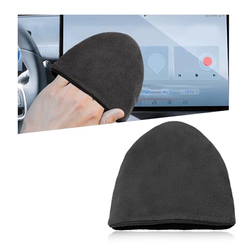 Ohleats Car Screen Cleaner, Microfiber Auto Screen Cleaning Pad, Foldable Touch Screen Cleaner Cloth for Vehicle Dashboard LCD Display, Car Cleaning Kits - color: Triangle,1Pcs