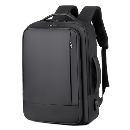 Laptop Backpack for Men 17.3 inch Travel Computer Bag - color: Black280
