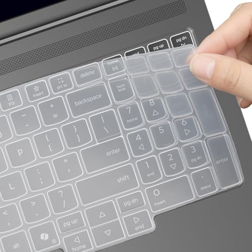 Keyboard Cover for 2025 2024 Lenovo ThinkBook 16 G6 G7 G8 G9 & ThinkBook 16p G4 G5 G6 16 Inch Laptop Keyboard Cover Skin Protector (NOT FIT ThinkBook 16 G4)-Clear - color: Clear