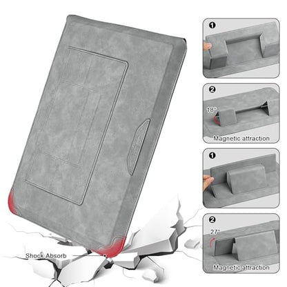 HoYiXi 14 Inch Laptop Sleeve Case with Stand Feature for Mac Book Pro 14 2021/ASUS Vivobook 14/HP Pavilion X360/IdeaPad 14/Dell HP ASUS Acer Huawei Matebook 14'',Compatible 13.3-14'' PC,Light Gray - color: Light Gray, size: 13.6-14'' laptop