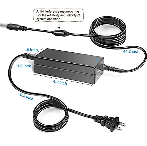 New Global 12V 3.8A AC/AC Adapter Compatible with UNIFIVE Model No. UIA345-12 UIA34512 12VDC 3800mA 12.0V DC12V 12 Volts I.T.E Switching Power Supply Cord Cable Battery Charger Mains PSU