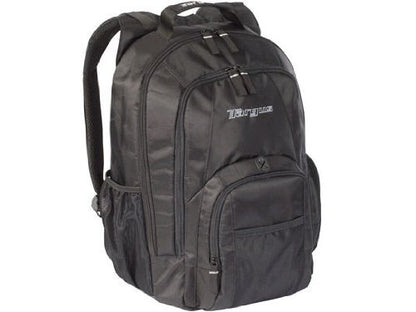 Targus 16 Inch Groove Laptop Backpack, Black - Fits Most Laptops up to 16", Water Resistant Travel Backpack for Business Commuters and Travel (CVR600) - size: 16 Inch, style: Groove