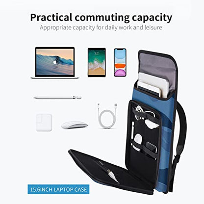 Smatree Business Laptop Backpack,Travel Laptop Bag for 14-16 inch MacBook Pro 2021/12.3-13inch Surface Pro X/7/6/ Acer Aspire 5/ Acer Nitro 5 Gaming Laptop 15.6 inch and Other 15.6inch Laptop,Blue | For 14-16inch MacBook Pro 2021/12.3-13inch Surface Pro X