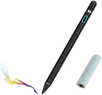 Black Stylus Pen Pencil 1st Gen Generation Replacement for Apple iPad Pro 1st 2nd iPad 1 2 3rd 4th 5th iPad mini 1 2 3 4 iPad Air 1st 2nd iOS Android Capacitive Tablet Touch Screen+Free Holder