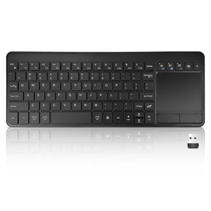 INFINMIND Wireless Bluetooth Touchpad Keyboard with 3-Device(1*USB,2*BT) Portable Computer Keyboard for Laptop,Tablet,Mac,Windows,Android,Chrome OS