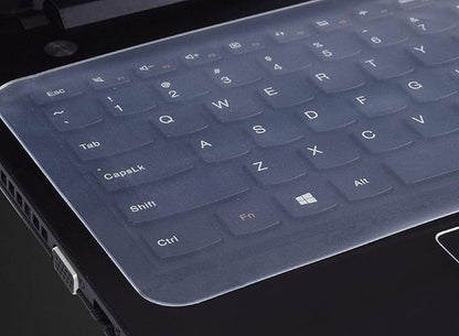 15.6” 16" Universal Silicone Laptop Keyboard Protector | Laptop Keyguard Cover | Keyboard Dust Cover | Waterproof & Dust-Proof Protective Skin