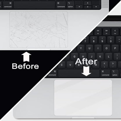 2-Pack Trackpad Protector Cover for MacBook Neo 13" A18 Pro A3404 (2026) 13-inch Transparent Trackpad Skin, High Definition, Anti-Fingerprint