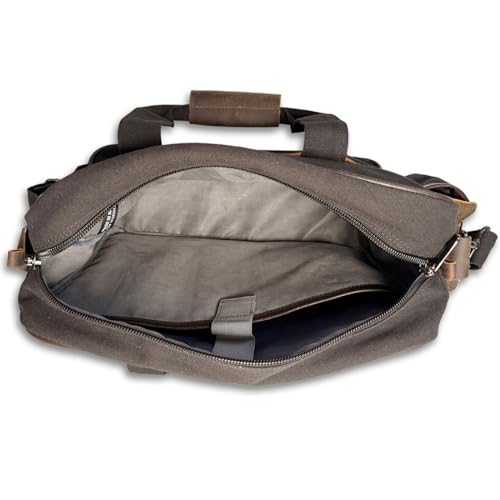 Flight Outfitters Bush Pilot Folio Flight Bag | Padded Shoulder Strap, Radio Pocket, Fuel Tester Holder, Laptop Tablet Sleeve - color: Black