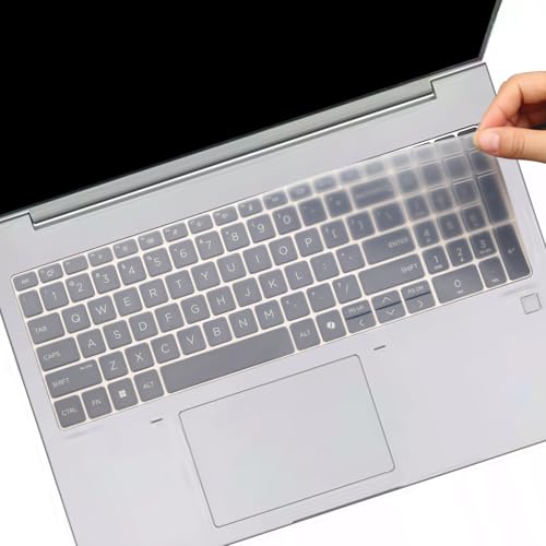 Keyboard Cover for 2026 2025 HP EliteBook 660 665 G11 16"/EliteBook 460 465G11, HP ProBook 460 465 G11 16 inch Laptop Accessories Protective Keyboard Cover Skin US Layout (Clear) - color: Clear