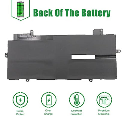 L20M4P71 SB10T83216 5B10W13973 Laptop Battery Replacement for Lenovo ThinkPad X1 Carbon 9th 10th 11th Gen X1 Yoga 6th 7th 8th Gen Series L20C4P71 SB10T83217 L20D4P71 L20L4P71 15.44V 57Wh - size: 13.5*5.3*1.3inch L20M4P71