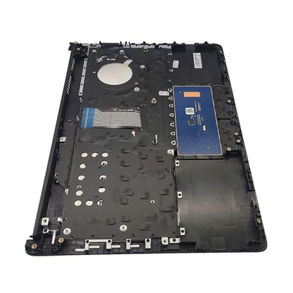 Replacement Upper Case Palmrest for HP 14Z-DK 14-DK 14-CF 14S-CF 14-DF Series Laptop Non-Backlit Keyboard Assembly Top Cover Touchpad L24818-001 Gray