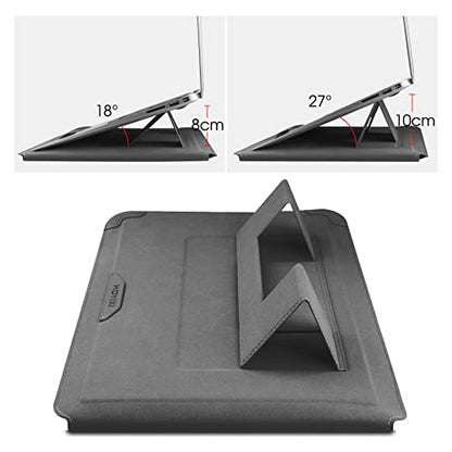 HoYiXi 13 Inch Laptop Sleeve Case Bag Compatible with MacBook Neo 2026/MacBook Air 13 M1 M2 2022-2018/MacBook Pro 13 M2 2022-2016/Surface Pro 8 2021/Surface Go 3 13-13.6'' Dell HP ASUS Acer PC, Gray - color: Gray, size: 13-13.3 in