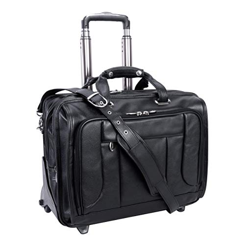 McKlein USA West Town Checkpoint 15.6" Wheeled Laptop Case