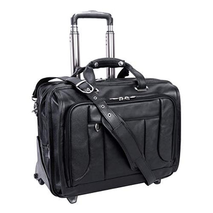 McKlein USA West Town Checkpoint 15.6" Wheeled Laptop Case