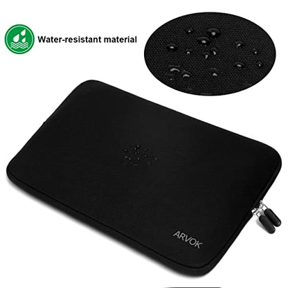ARVOK Laptop Sleeve Water Resistant Computer Case Carrying Bag/Pouch Cover for MacBook/HP/Dell/Lenovo/Asus/Acer/Samsung