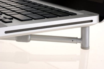 Ergonomic Aluminium Portable Foldable Cooling X-Stand for 12"-17" Laptops, Notebook PC, MacBook