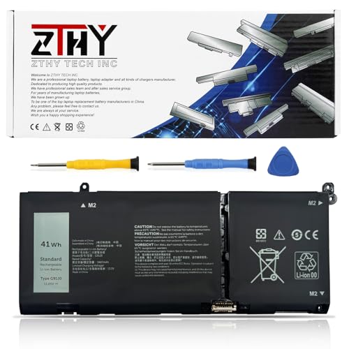 41Wh G91J0 Battery Replacement for Dell Inspiron 3510 3511 3515 3521 3525 | 3530 3535 5320 5310 5330 5410 5435 5415 5418 5515 5430 5435 7415 7420 2-in-1 Latitude 3320 3330 3420 3520 Vostro 3435 3-Cell - size: 7.95*3.46*0.24 inch G91J0