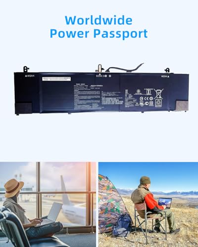 73Wh C41N1814 C41PpEH 0B200-03120100 Laptop Battery Replacement for ASUS for ZenBook 15 UX533 UX533FN UX533FD RX533 BX533FD Series High Performance - style: C41N1814