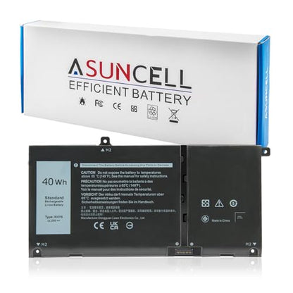 ASUNCELL 40Wh JK6Y6 H5CKD Battery for Dell Latitude 3410 3510 3120 3140 Vostro 5300 5301 5401 5501 Inspiron 5300 5301 5401 5402 5408 5409 5501 5508 5509 5400 5406 7405 7300 7306 7500 7506 2-in-1 - color: JK6Y6