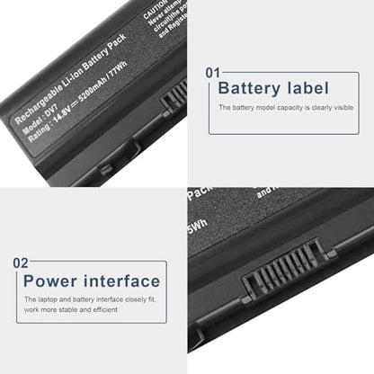 Fancy Buying New 8Cells Laptop Battery fits HP HDX18 HDX18t HP Pavilion dv7t dv7z dv8 HSTNN-OB75 HSTNN-OB74 HSTNN-IB74 HSTNN-IB75 464059-3XX 464059-141 KS525AA, HP Pavilion dv7-... Series - size: 8 Cell
