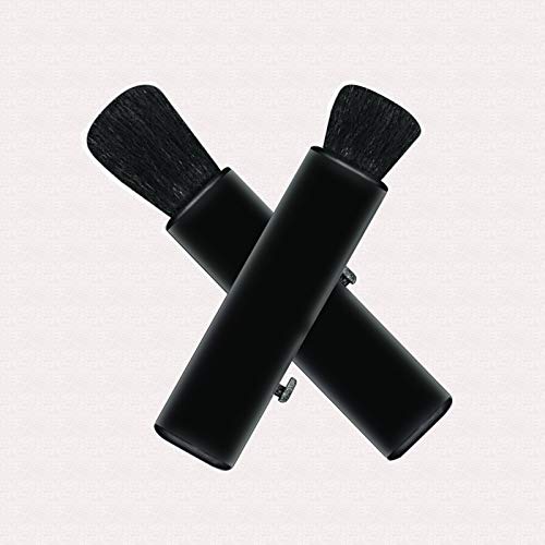Laptop Keyboard Cleaning Brush,Nanxudyj Sliding Portable Notebook Keyboard Brush Used, for Computers, Mobile Phones,Cameras,car interiors,Home and Office Supplies etc. (2 Packs) - color: Black