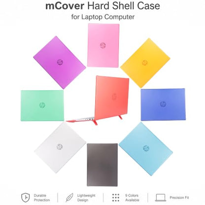 mCover Case ONLY Compatible for 16” 2024+ HP OmniBook 5 16-AF / 16-AG / 16-BAxxxx / 16-BCxxxx and Pavilion 16-AF / 16-AG0000 Series Windows AI Notebook PC (NOT Fitting Other HP Models)- Red - color: Red