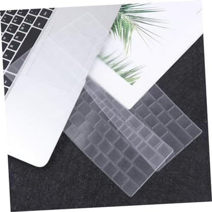 Uonlytech 5pcs Transparent Keyboard Film Compatible with Durable Laptop Keyboard Cover for Water Splash and Dirt Protection Easy to Clean Thin and Breathable Design