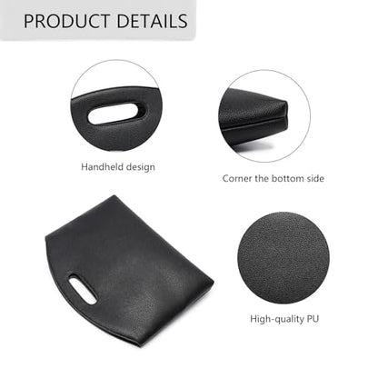 Official Document Computer Bag Stylishly Sleek with Multiple Compartments and Easy to Carry Design - color: Black/Pu